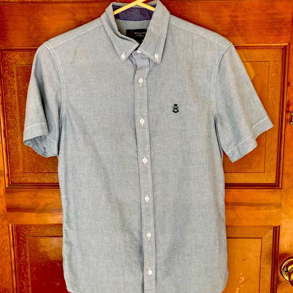 Wallin & Bros. Button Up Short Sleeve Shirt